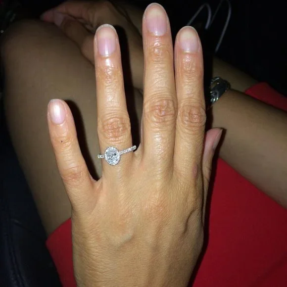 Natural Diamond Engagement Ring, 7/8CTW - Picture 2 of 5